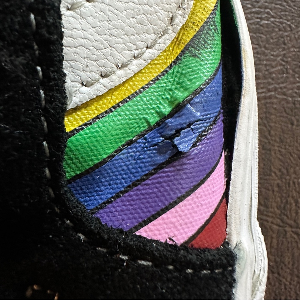 Vans Colorful High-Top Sneakers - Picture 7 of 16